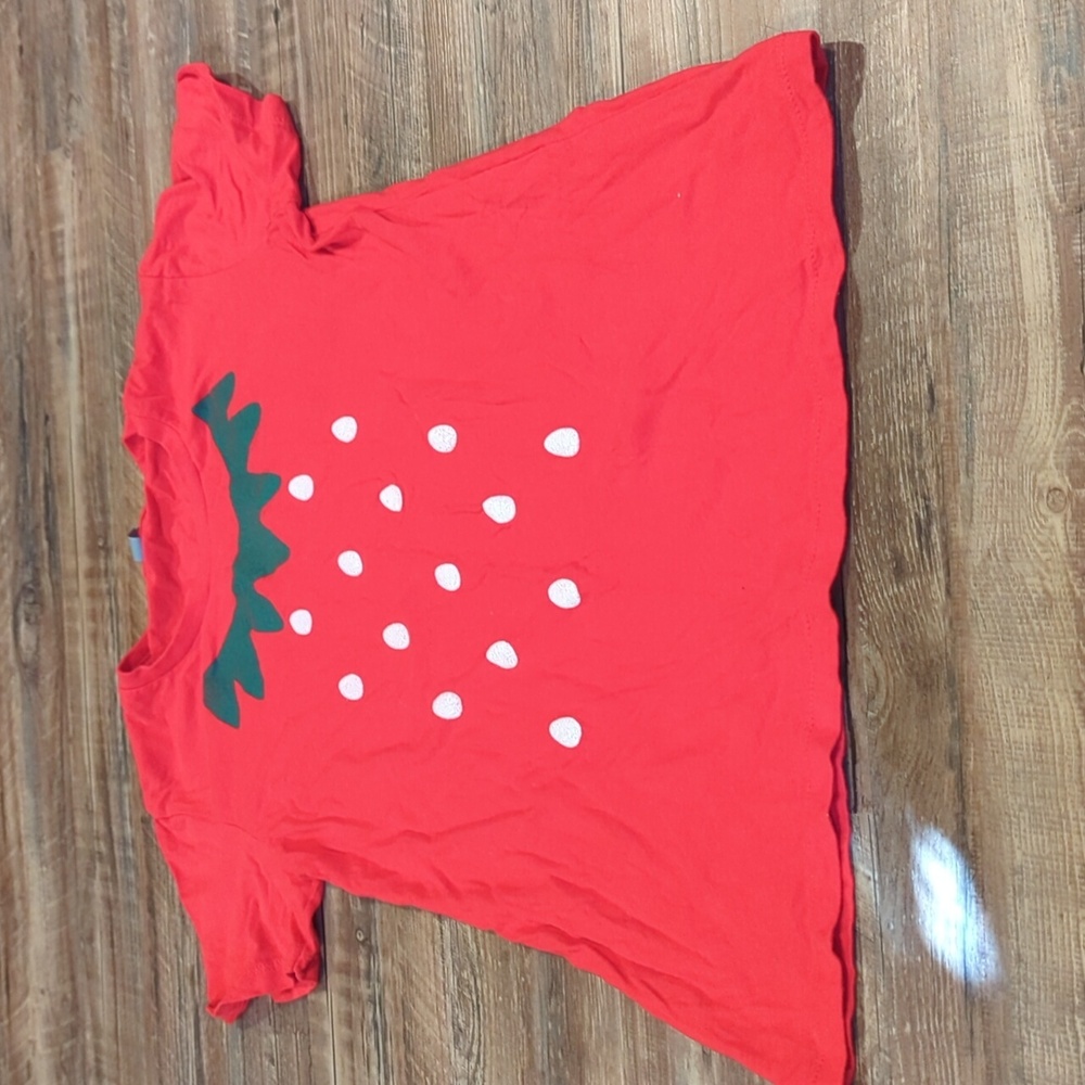 Woman's large strawberry shirt